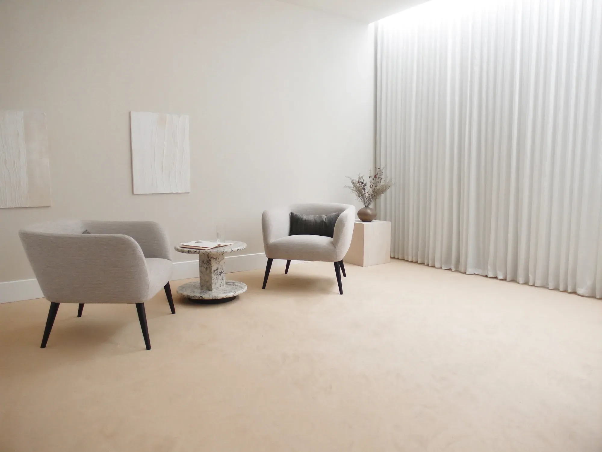 A calm consultation room