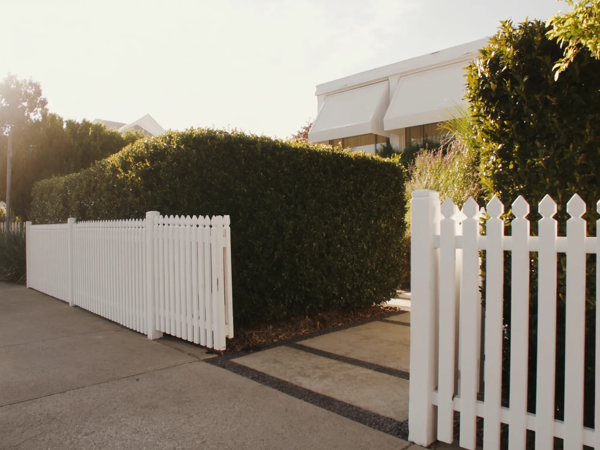 The clinic entrance